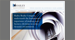 Desktop Screenshot of haileyrealty.com